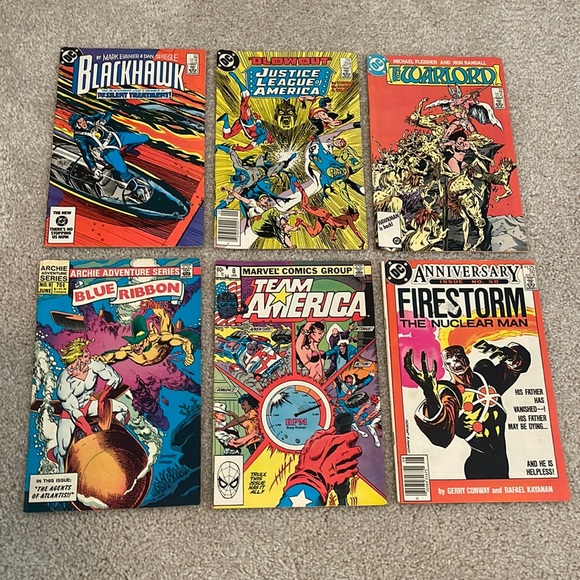 Lot of 6 Comics Variety - Picture 1 of 5